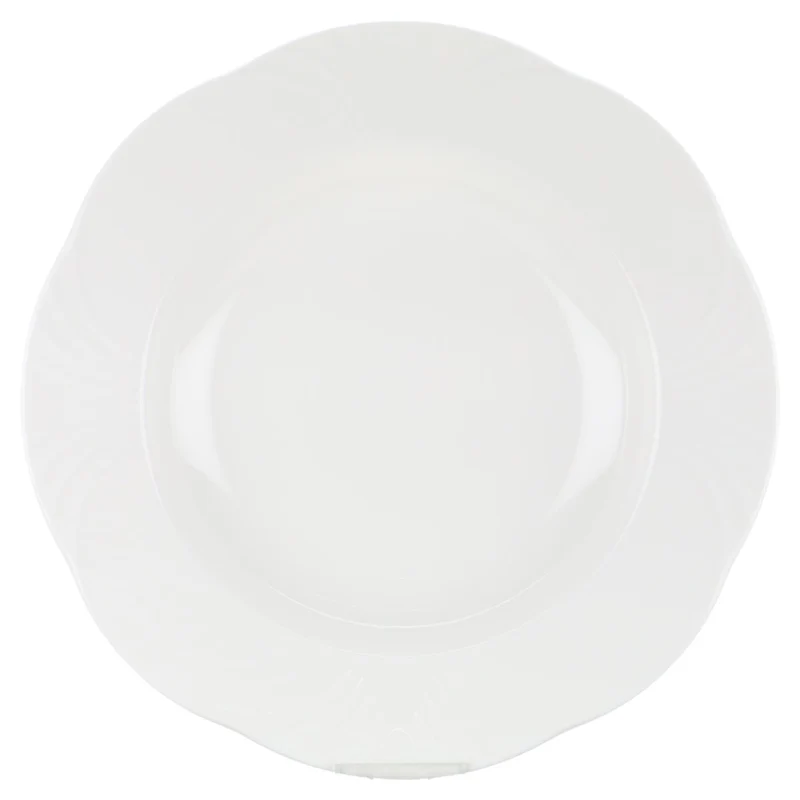 Servierschale mit breitem Rand groß