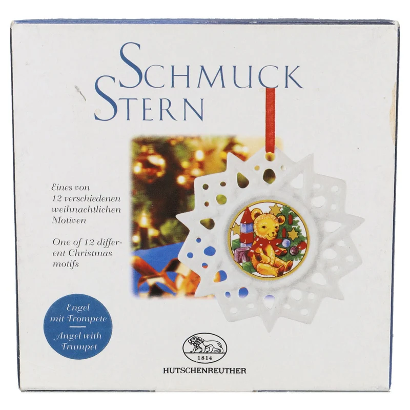 Schmuckstern - Engel mit Trompete