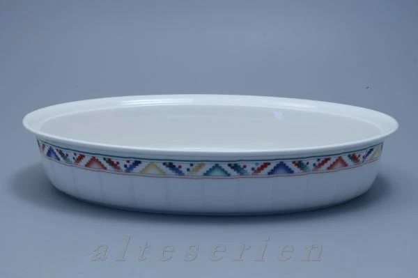 Auflaufform ofenfest oval