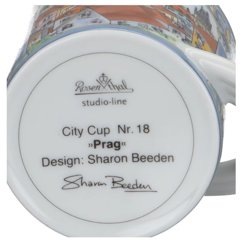 Kaffeebecher Nr. 18 Prag Design Sharon Beeden ohne OVP