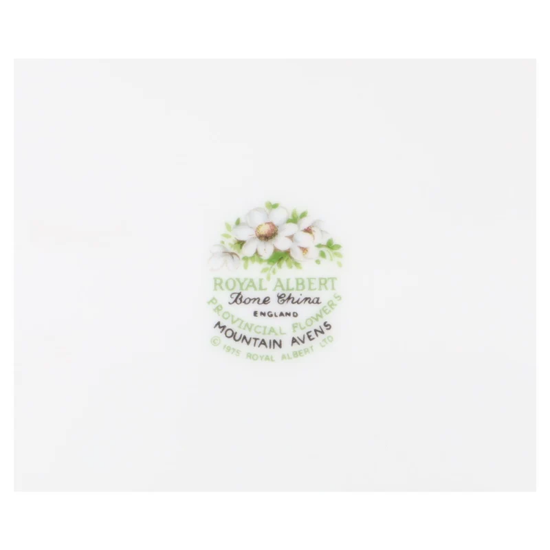 Untertasse für Kaffee Mountain Avens
