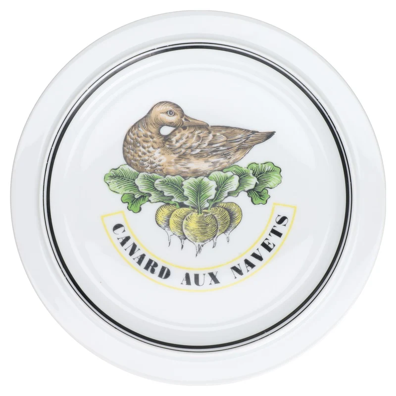 Speiseteller Canard aux Navets