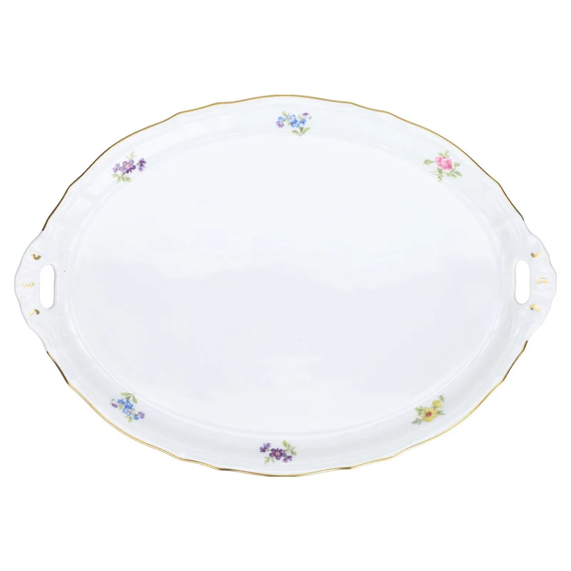 Tablett f Zucker und Milch