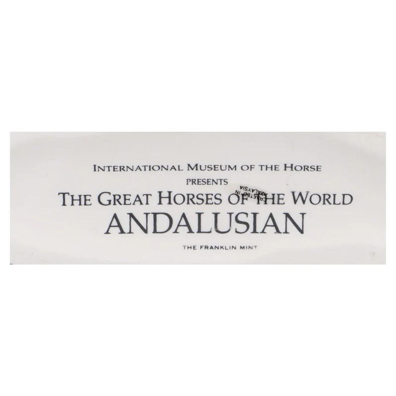 THE GREAT HORSES OF THE WORLD Andalusian