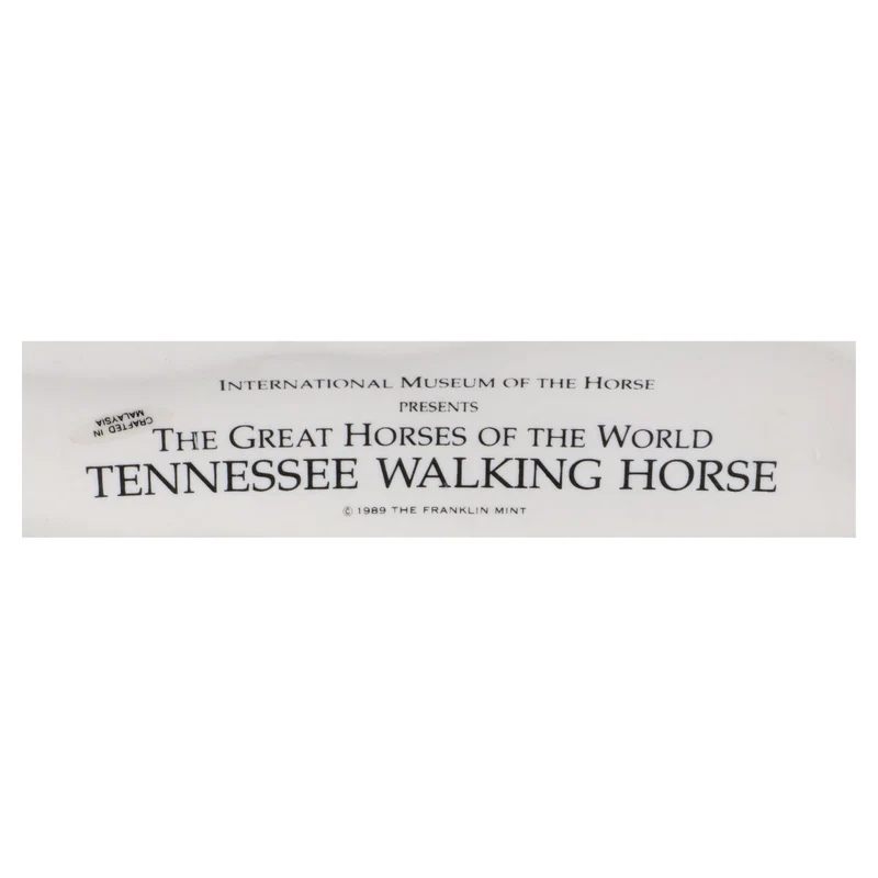 THE GREAT HORSES OF THE WORLD Tennessee Walking Horse