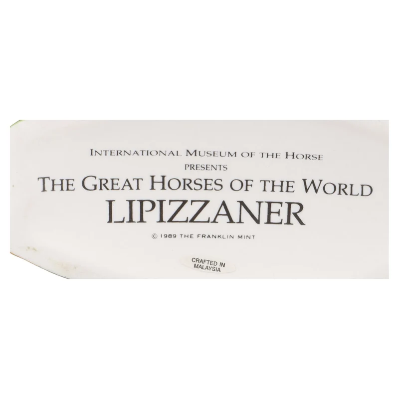 THE GREAT HORSES OF THE WORLD Lipizzaner