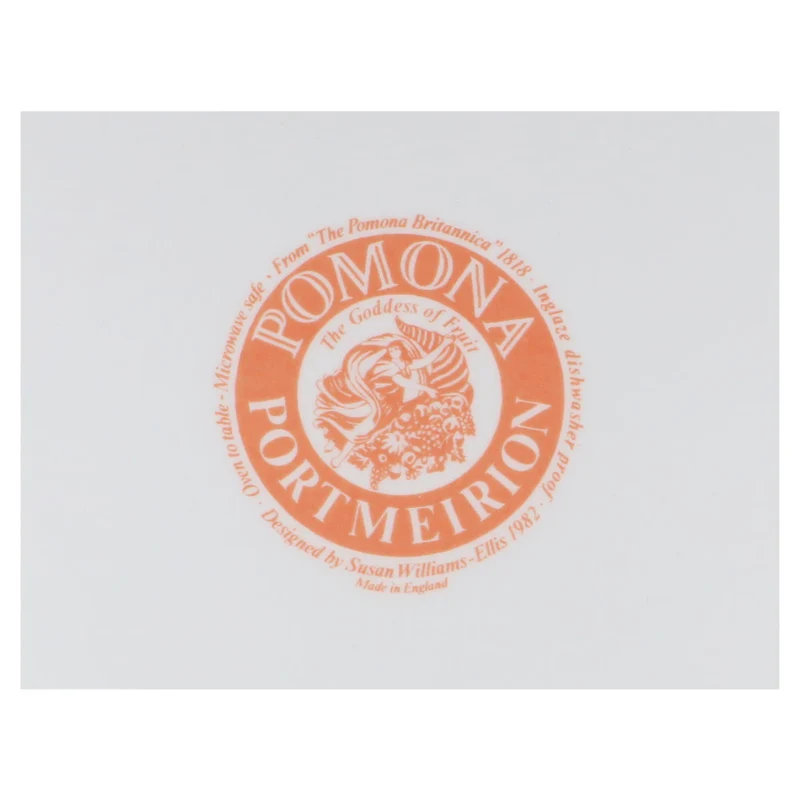 Dessertschale mit Fahne Grimwood's Royal Georgel