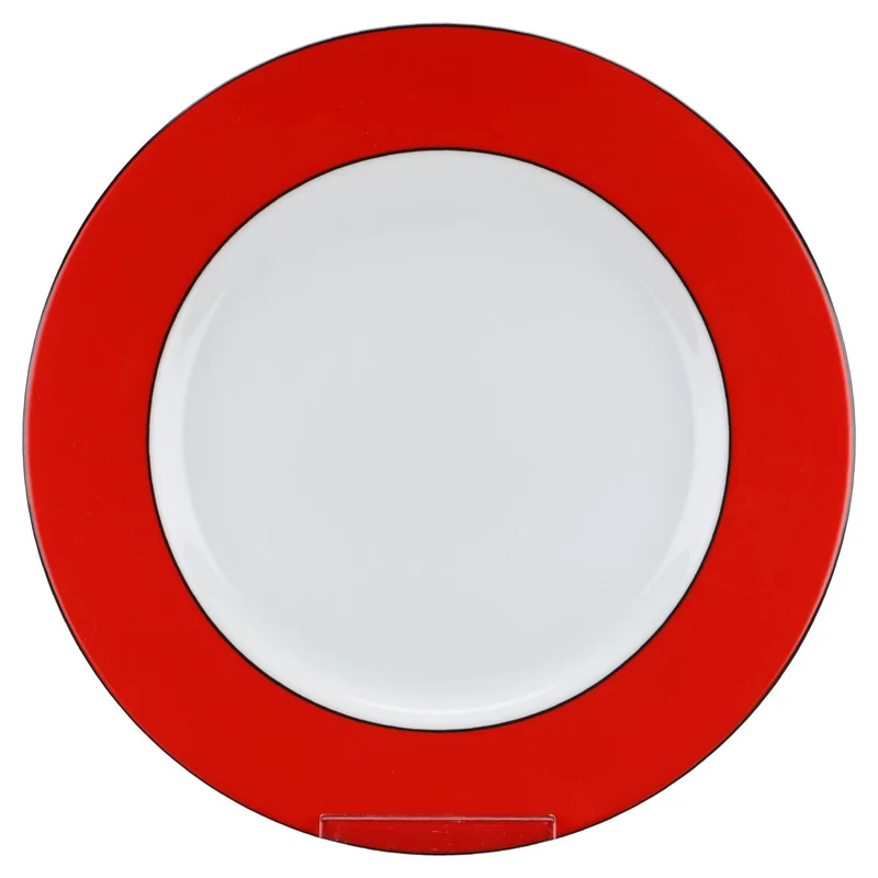 Kuchenteller klein rot