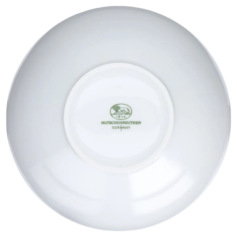 Vase bauchig weiß Reliefdekor Modell 6234