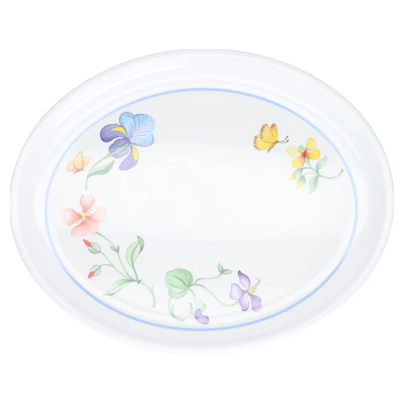 Tablett aus Kunststoff oval