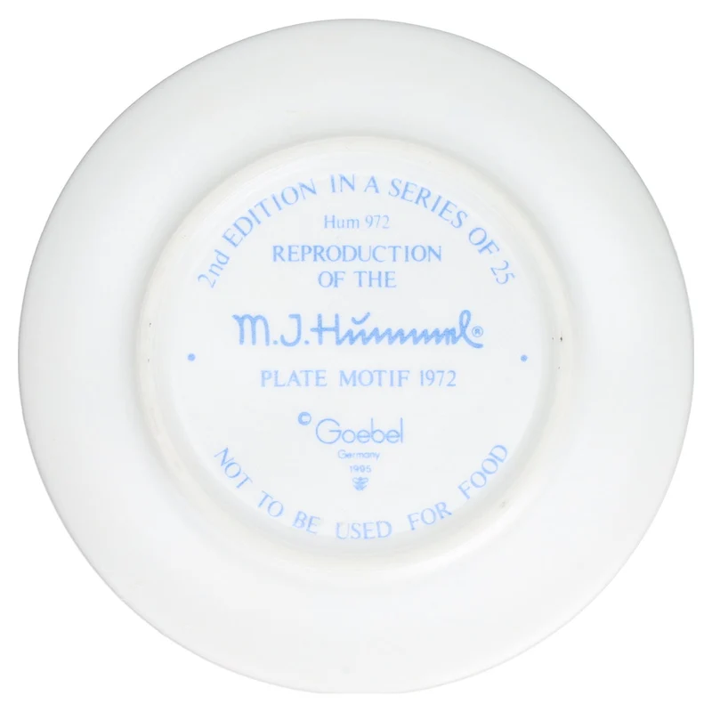 Sammelteller klein Motiv 1972