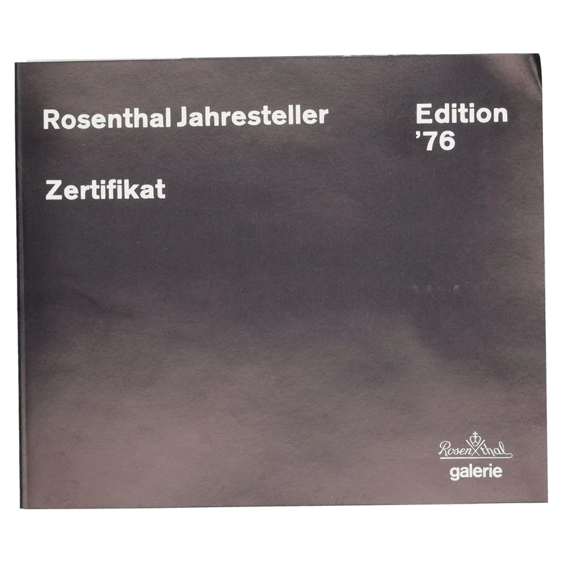 Jahresteller Edition 1976 Dali Auflage 596 mit OVP