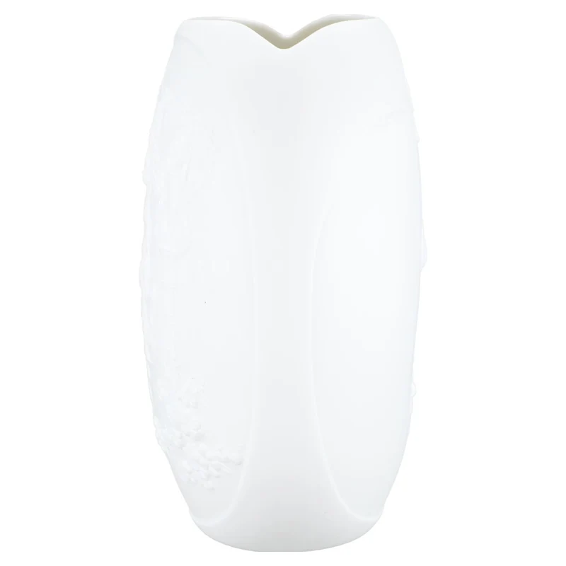 kleine / breite Vase (Frau mit Korb)