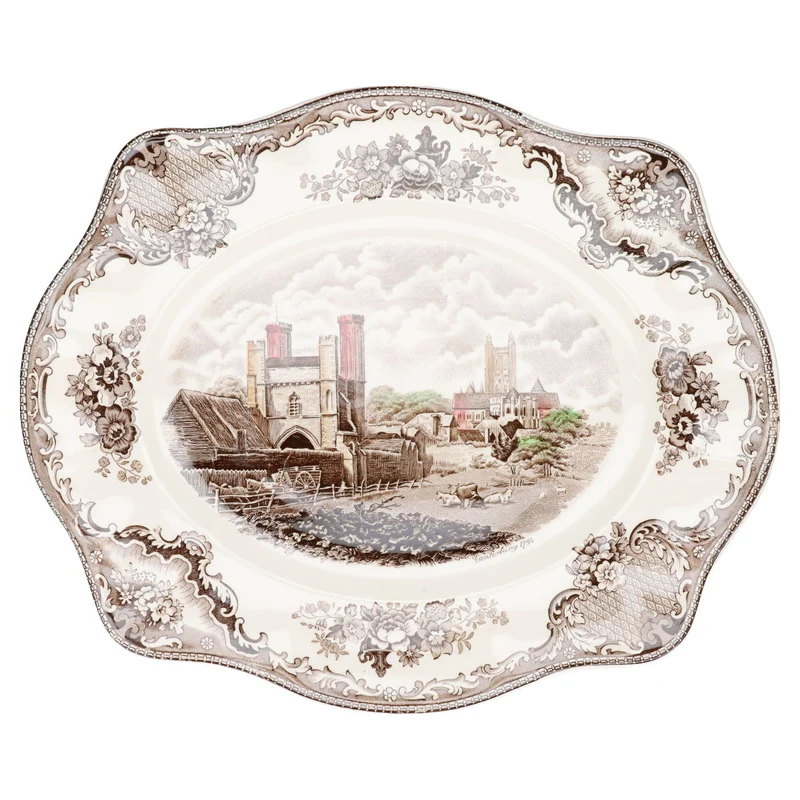 Fleischplatte L 34 cm Canterbury Castle