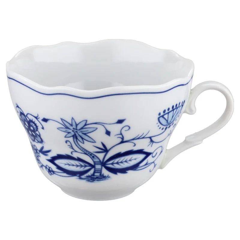 Kaffeetasse gewellter Rand