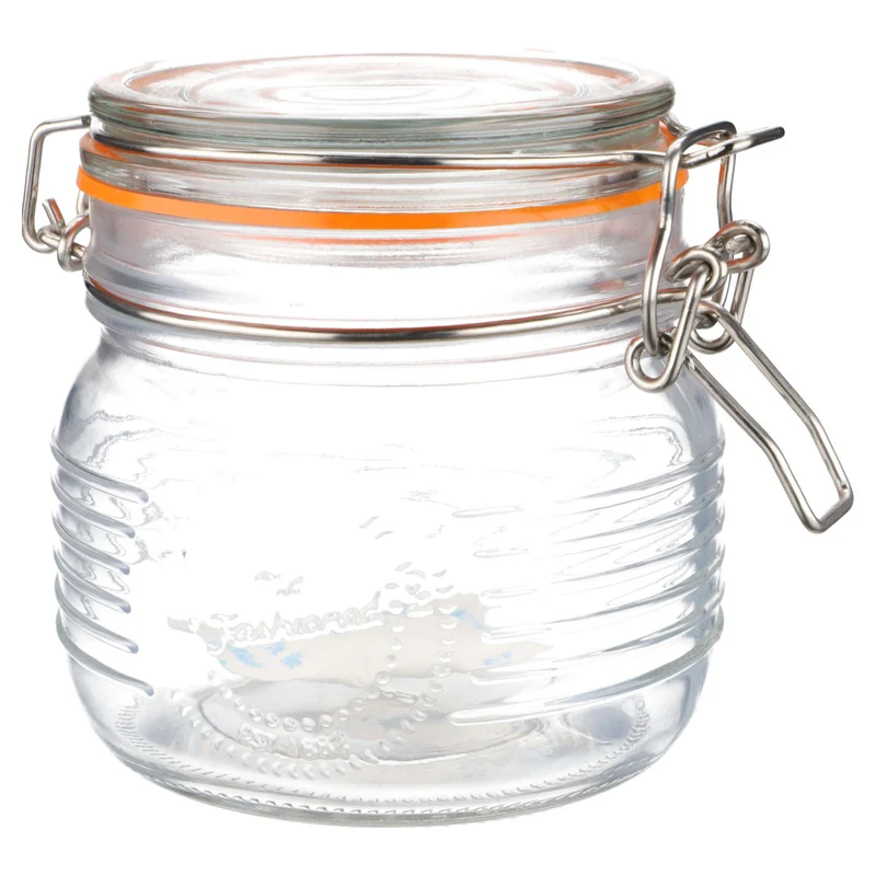 Einmachglas Old Fashioned mit Bügelverschluss 0,5 l