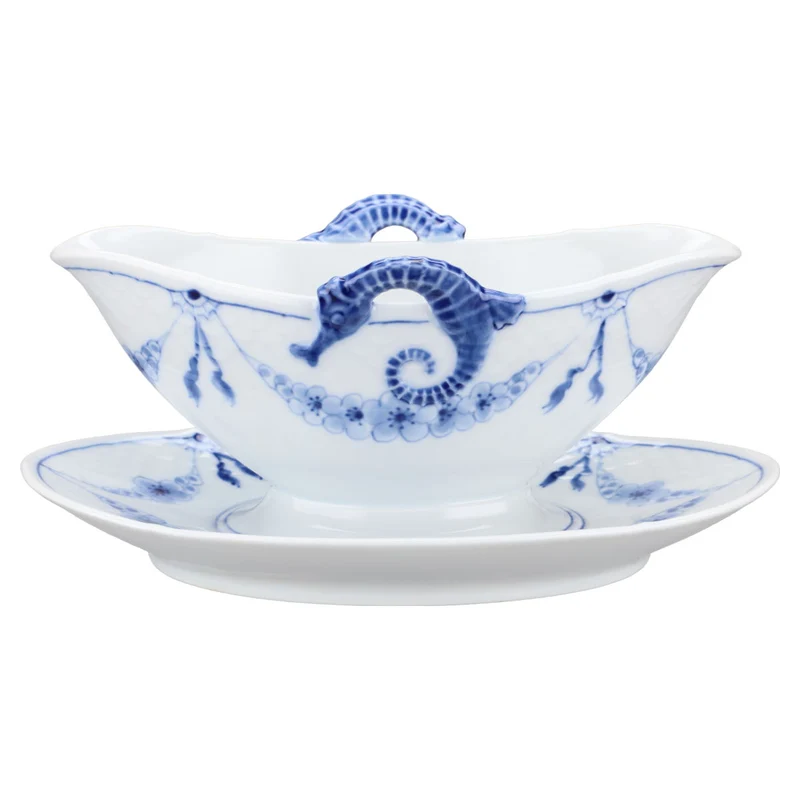 Sauciere mit Teller einteilig Modell 79