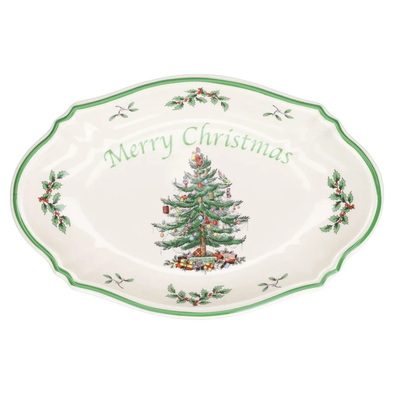 Schale oval Merry Christmas