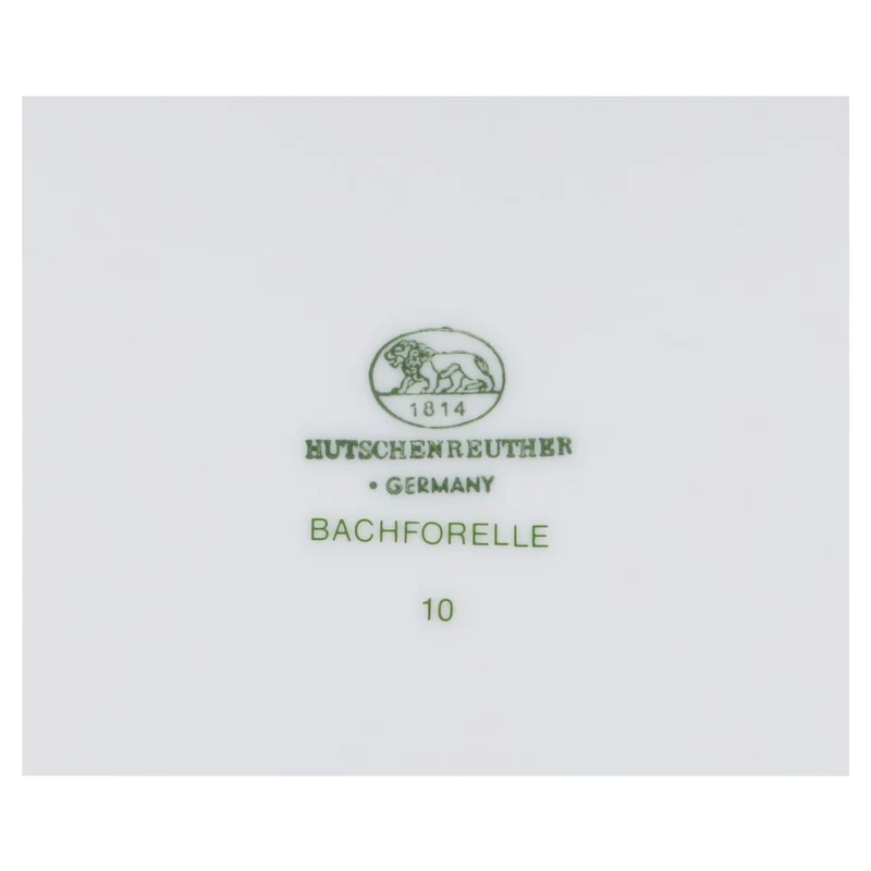 Speiseteller (Bachforelle)