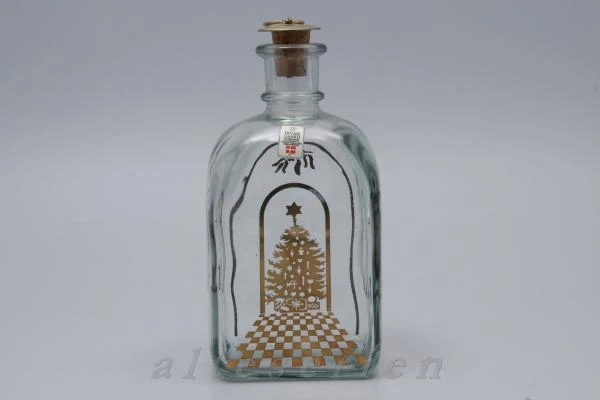 1981 Karaffe Weihnachtsflasche